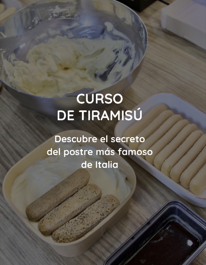 Curso de tiramisu - Il mercato della pasta
